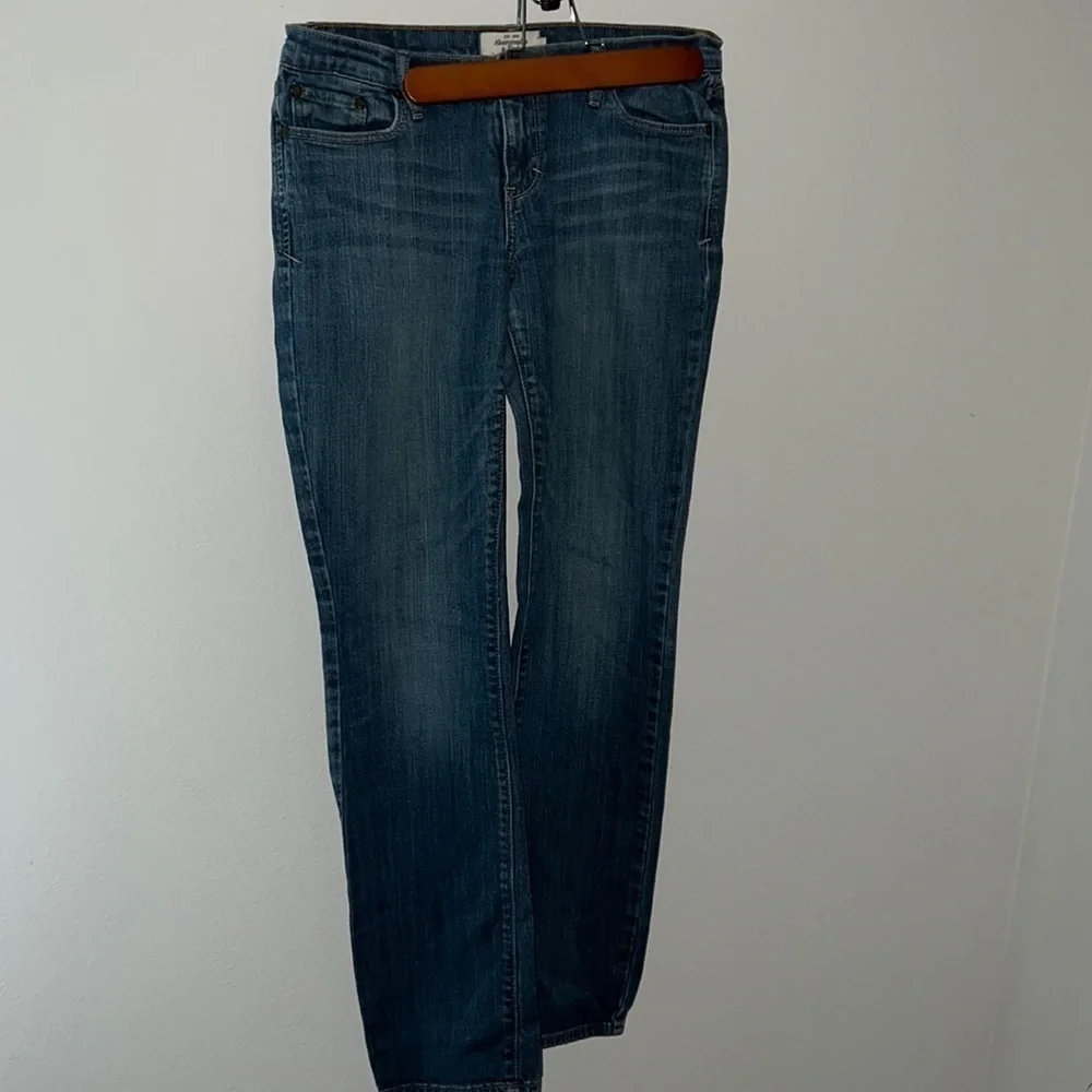 Abercrombie &‎ Fitch Erin stretch skinny low rise jeans medium wash Sz 4S